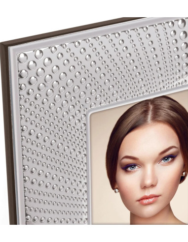 B18257 Argento Cornice per foto singola