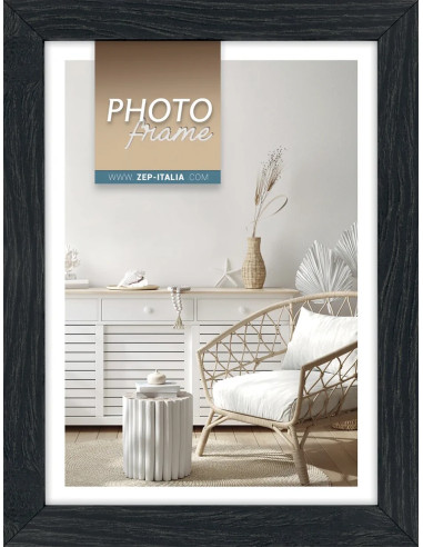 V33681 cornice per quadro Cornice per foto singola Nero