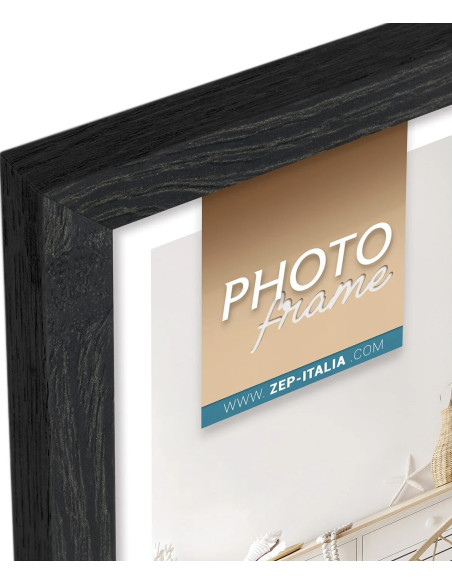 V33681 cornice per quadro Cornice per foto singola Nero