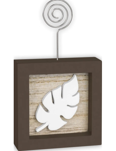 PL823 cornice per quadro Cornice per foto singola Marrone, Bianco, Legno