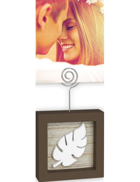 PL823 cornice per quadro Cornice per foto singola Marrone, Bianco, Legno