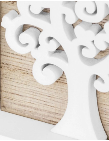 PL979 cornice per quadro Cornice per foto singola Bianco, Legno