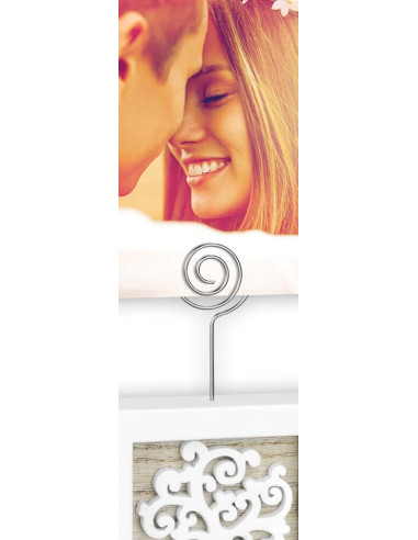 PL979 cornice per quadro Cornice per foto singola Bianco, Legno