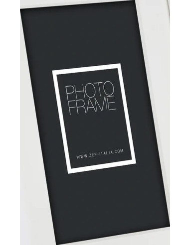 V4575W cornice per quadro Cornice per foto singola Bianco