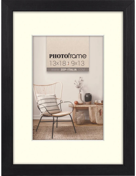 V4575B cornice per quadro Cornice per foto singola Nero