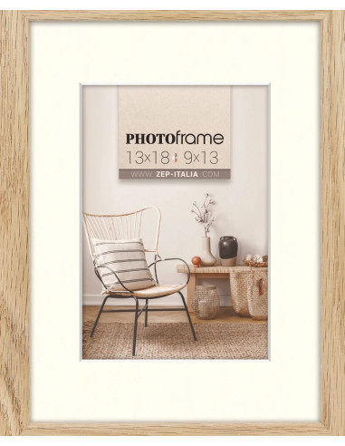 V4564N cornice per quadro Cornice per foto singola Naturale