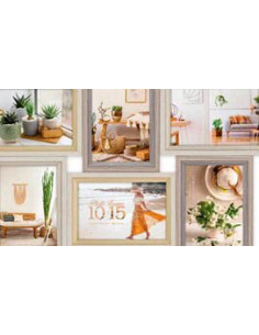 Zara 6Q Set di cornici per foto Naturale 2