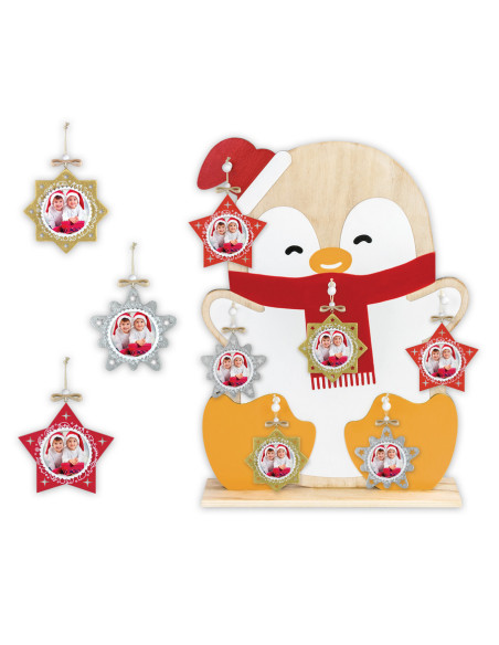 ZEP GIFT LS493 6X6 PINGU KIT 36PZ CHRISTMAS NATALE