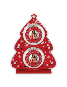 ZEP GIFT LK284 2X 6X6 21X5 H28 HELGA CHRISTMAS NATALE