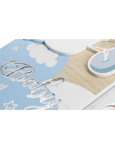 VG422B cornice per quadro Cornice per foto singola Blu, Bianco, Legno