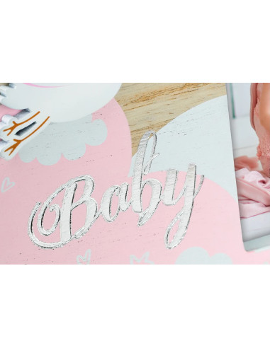 VG423P cornice per quadro Cornice per foto singola Rosa, Bianco, Legno