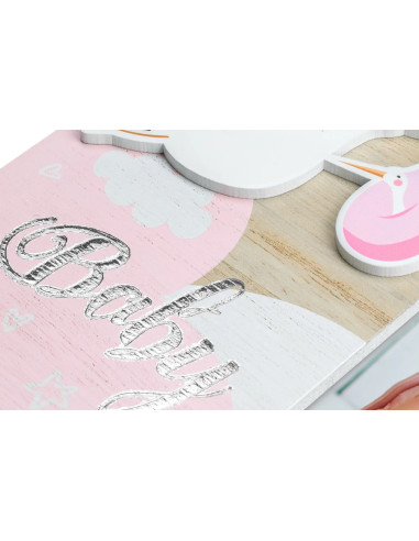 VG423P cornice per quadro Cornice per foto singola Rosa, Bianco, Legno