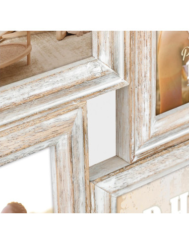 AC446B cornice per quadro Cornice per foto multipla Naturale