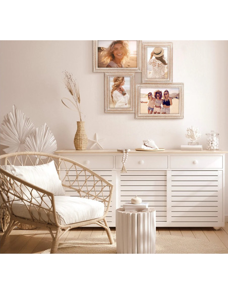 AC446B cornice per quadro Cornice per foto multipla Naturale