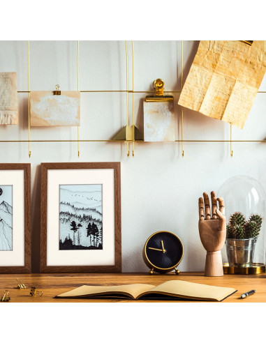 V4557D cornice per quadro Cornice per foto singola Marrone