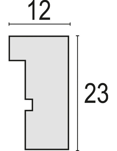 V4575D cornice per quadro Cornice per foto singola Marrone