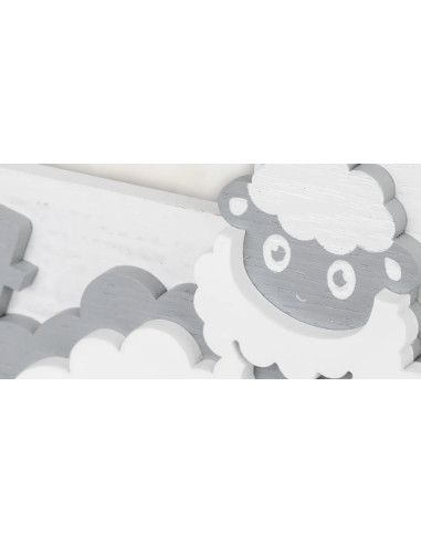 Nuvola Cornice per foto singola Grigio, Bianco