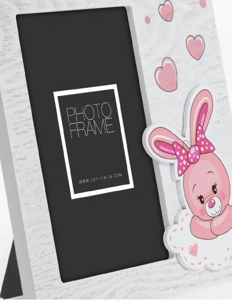 NB883P cornice per quadro Cornice per foto singola Rosa, Bianco