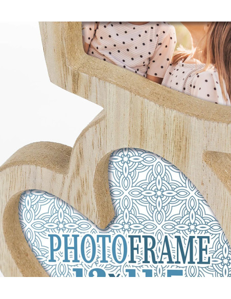 RE333 cornice per quadro Cornice per foto multipla Naturale