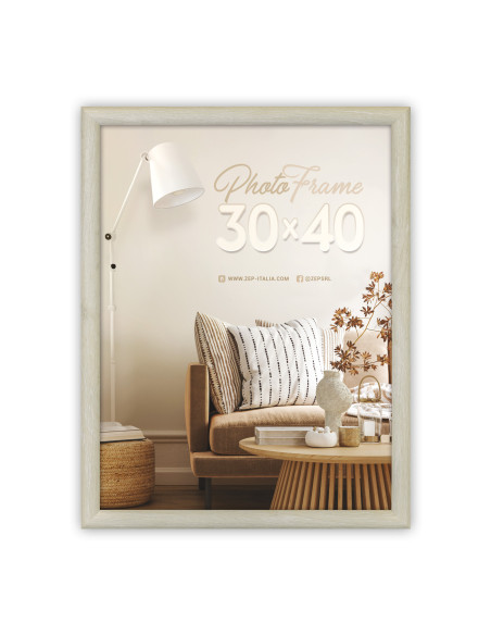 ZEP CORNICE GN235W 30X45 GENOVA WHITE