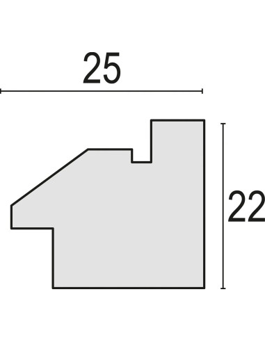 BG646C cornice per quadro Cornice per foto singola