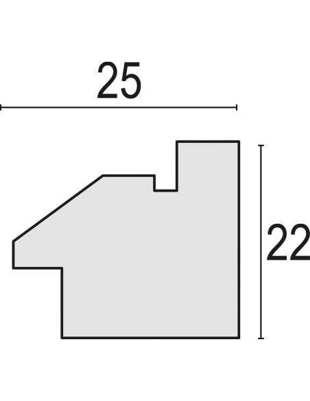 BG646C cornice per quadro Cornice per foto singola