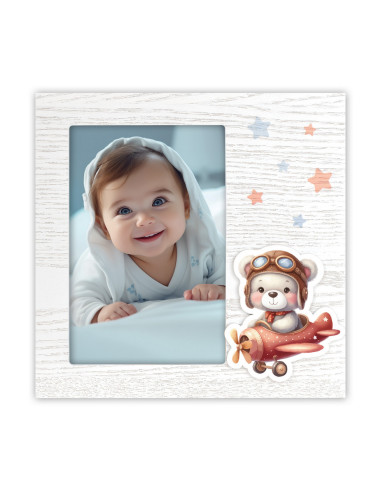 ER646B cornice per quadro Cornice per foto singola Blu, Bianco