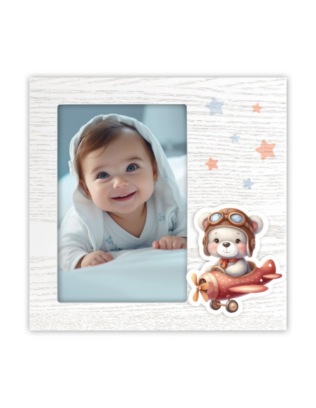 ER646B cornice per quadro Cornice per foto singola Blu, Bianco