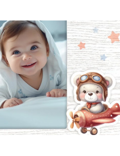 ER646B cornice per quadro Cornice per foto singola Blu, Bianco 2