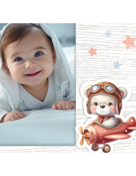 ER646B cornice per quadro Cornice per foto singola Blu, Bianco