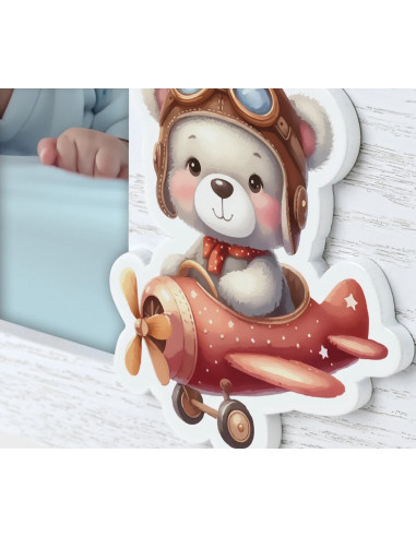 ER646B cornice per quadro Cornice per foto singola Blu, Bianco