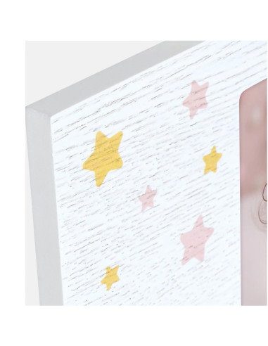 ER746P cornice per quadro Cornice per foto singola Rosa, Bianco