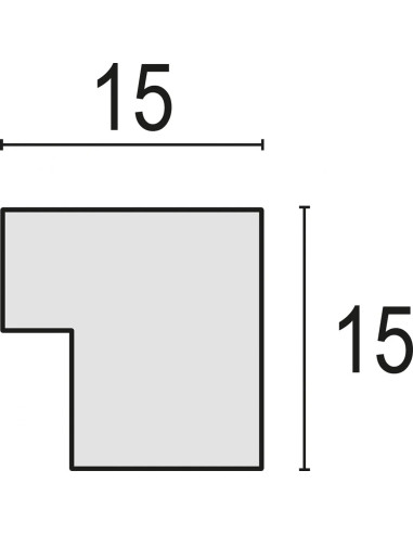 HK346B cornice per quadro Cornice per foto singola Marrone
