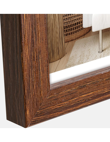 HK368B cornice per quadro Cornice per foto singola Marrone