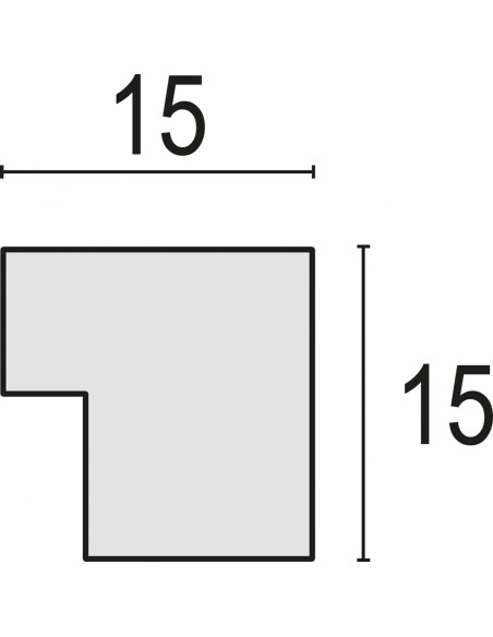 HK323B cornice per quadro Cornice per foto singola Marrone