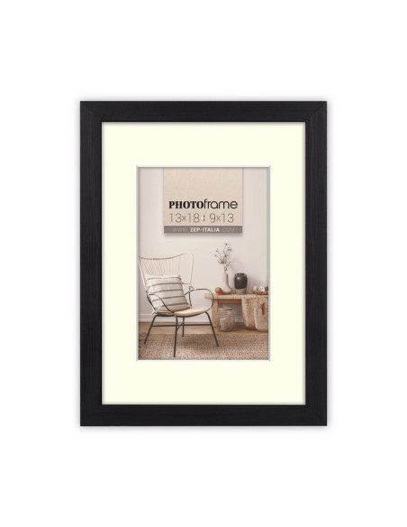 V4554B cornice per quadro Cornice per foto singola Nero