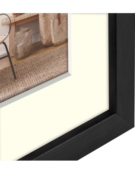 V4554B cornice per quadro Cornice per foto singola Nero