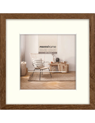 V4530D cornice per quadro Cornice per foto singola Marrone