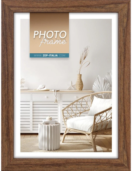 V33358 cornice per quadro Cornice per foto singola Marrone