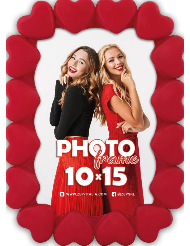 ACR46 cornice per quadro Cornice per foto singola Rosso