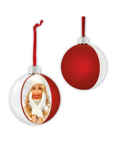 ZEP CORNICE SF38V 10X10 CHRISTMAS RED SATIN NATALE