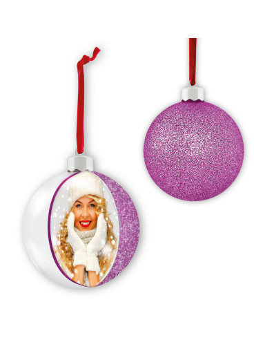 ZEP CORNICE SF105L1 7,5X7,5 PHOTO SNOW FLAKE VIOLET CHRISTMAS NATALE