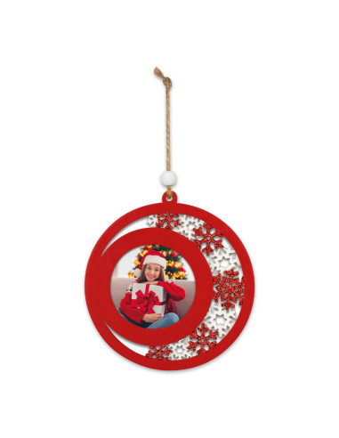 ZEP CORNICE LK33R 6X6  KIVIK RED CHRISTMAS NATALE