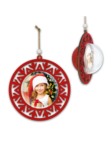 ZEP CORNICE LG68R 7X7 SOLNA RED CHRISTMAS NATALE