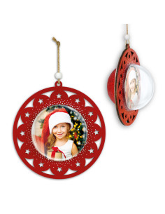 ZEP CORNICE LG56R 7X7 HEIDE RED CHRISTMAS NATALE