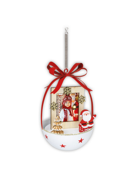 ZEP CORNICE LG22W 3,5X4,5 (D.8 H12,5) WILSON WHITE CHRISTMAS NATALE