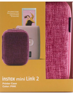 FUJI BORSA INSTAX MINI LINK 2 CASE SOFT PINK EX D 2