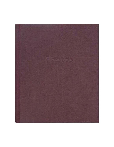 ZEP ALBUM Q5828 29X31 LINEN PERGAMIN 30F BORDEAUX CON VELINA