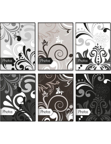 Umbria album fotografico e portalistino Multicolore 40 fogli 10 x 15 cm