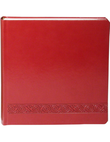 EDICART ALBUM 23X24 30FG 813 ECOPELLE BORDEAUX